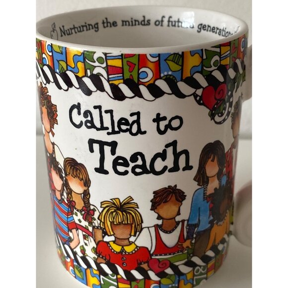 Enesco Suzy Toronto Called To Teach Coffee Mug 12oz Teacher Gift - Picture 2 of 12